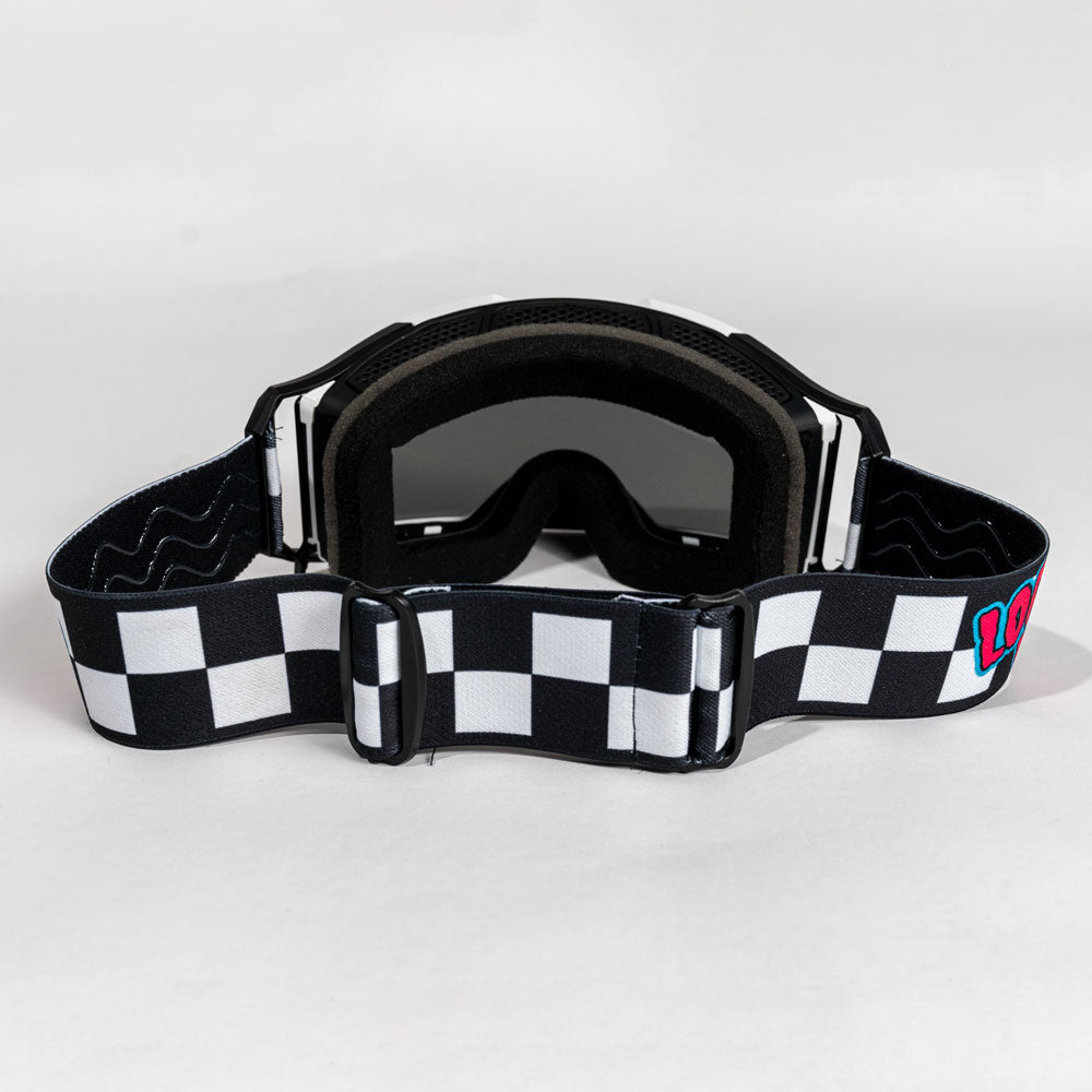 mtb goggles tinted Checkered - Providence Goggle – The Loam Wolf Availability:🏭 Factory Order X9 Ace Mini Fahrradpumpe The unique design Unisex 3D T-shirt